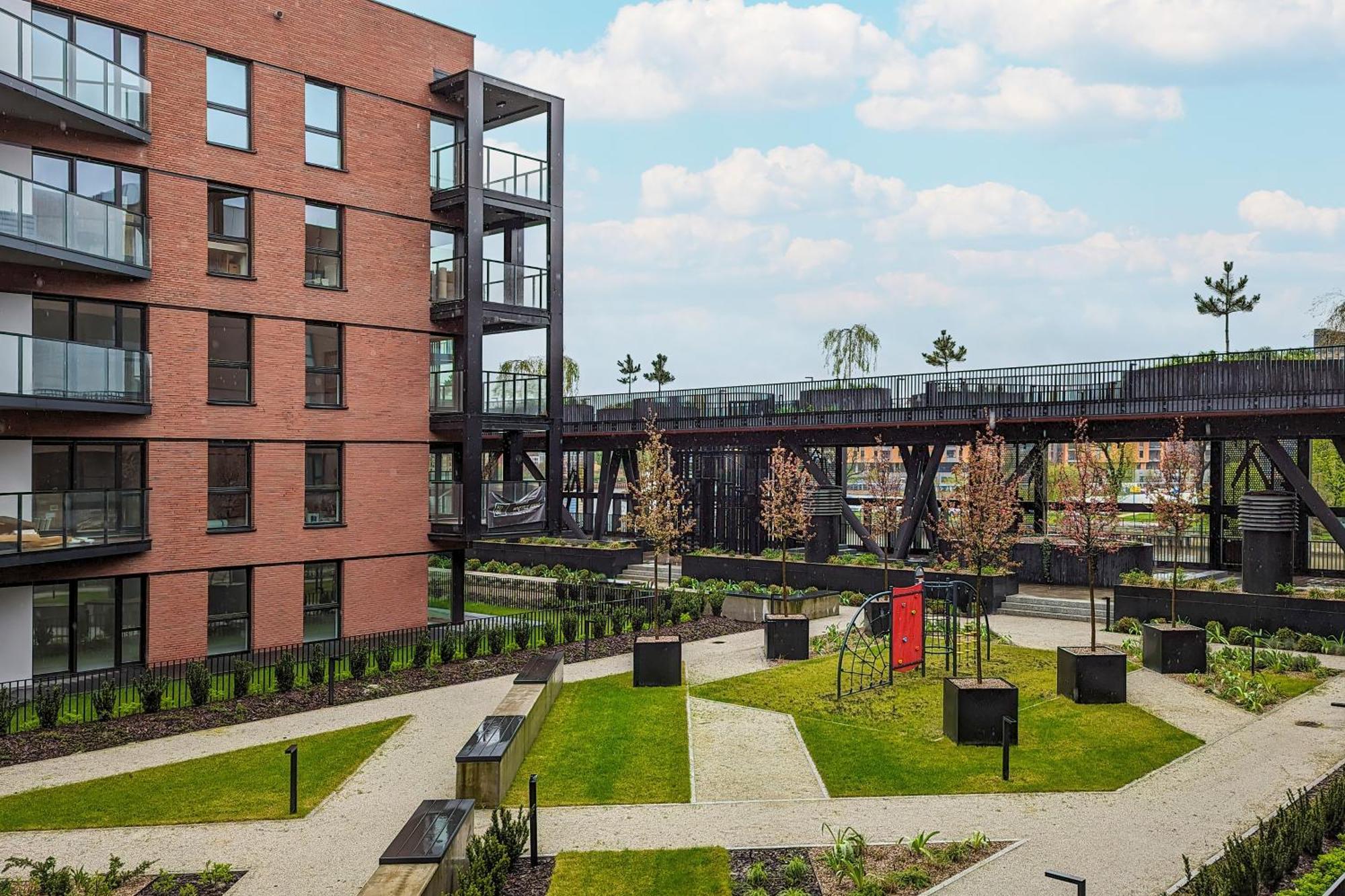 Sienna Grobla Apartment With View Of The Motlawa Terrace & Sauna, Gym By Noclegi Renters Gdansk Exterior foto